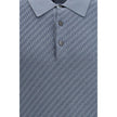 Brioni Light Blue Cotton Polo Shirt Brioni