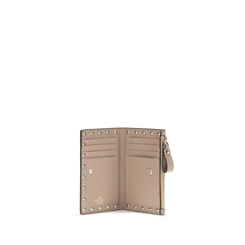 Valentino Garavani Multicolor Calf Leather Bos Taurus Wallet Valentino Garavani