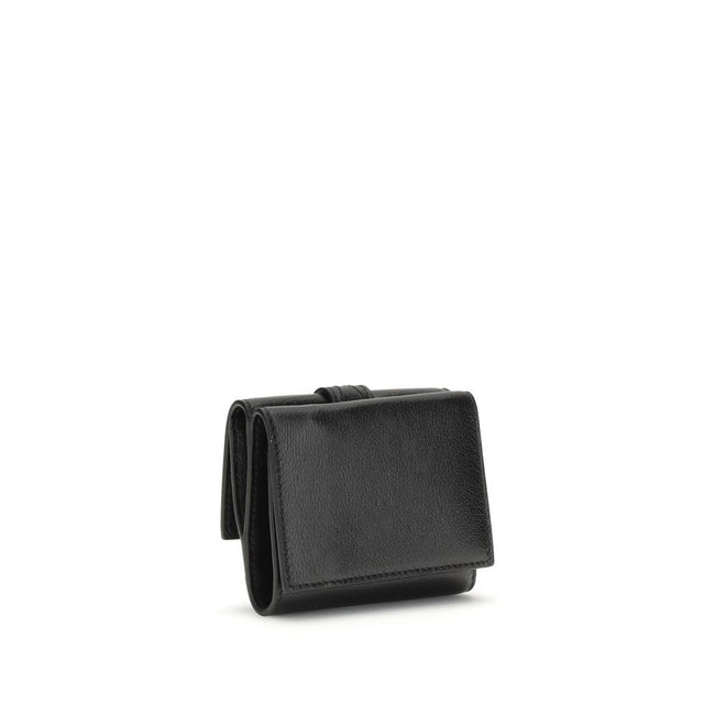 Chloé Black Calf Leather Bos Taurus Wallet Chloé