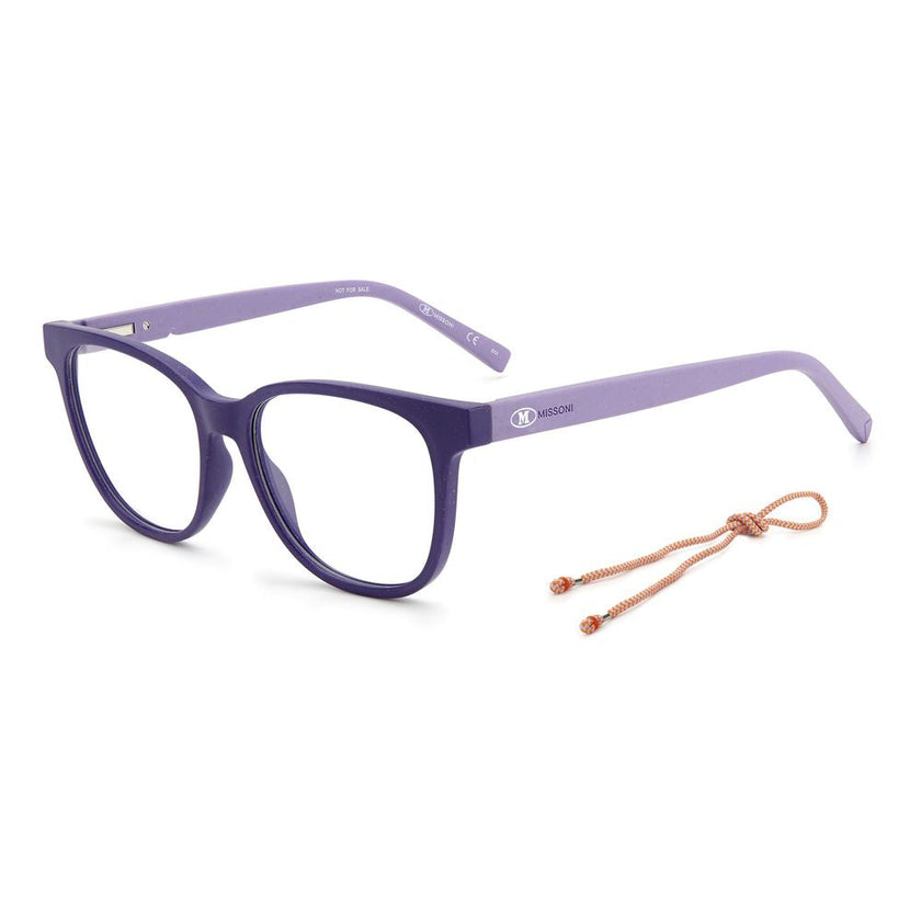 M Missoni Purple Polypropylene Glasses (Frames) M Missoni