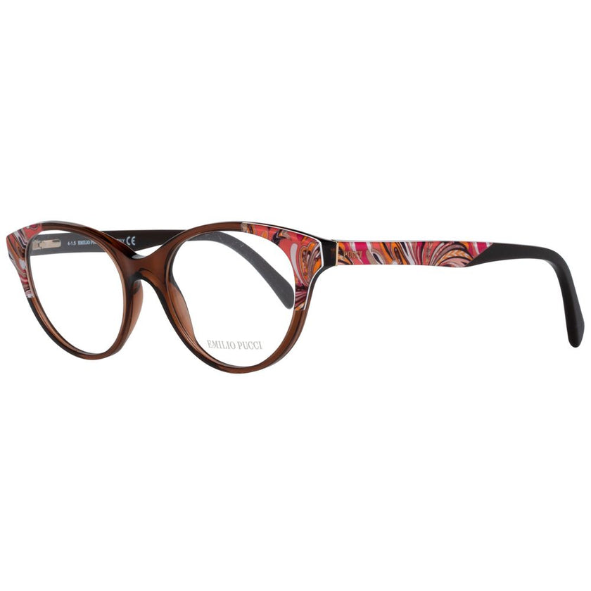Emilio Pucci Brown Plastic Glasses (Frames) Emilio Pucci