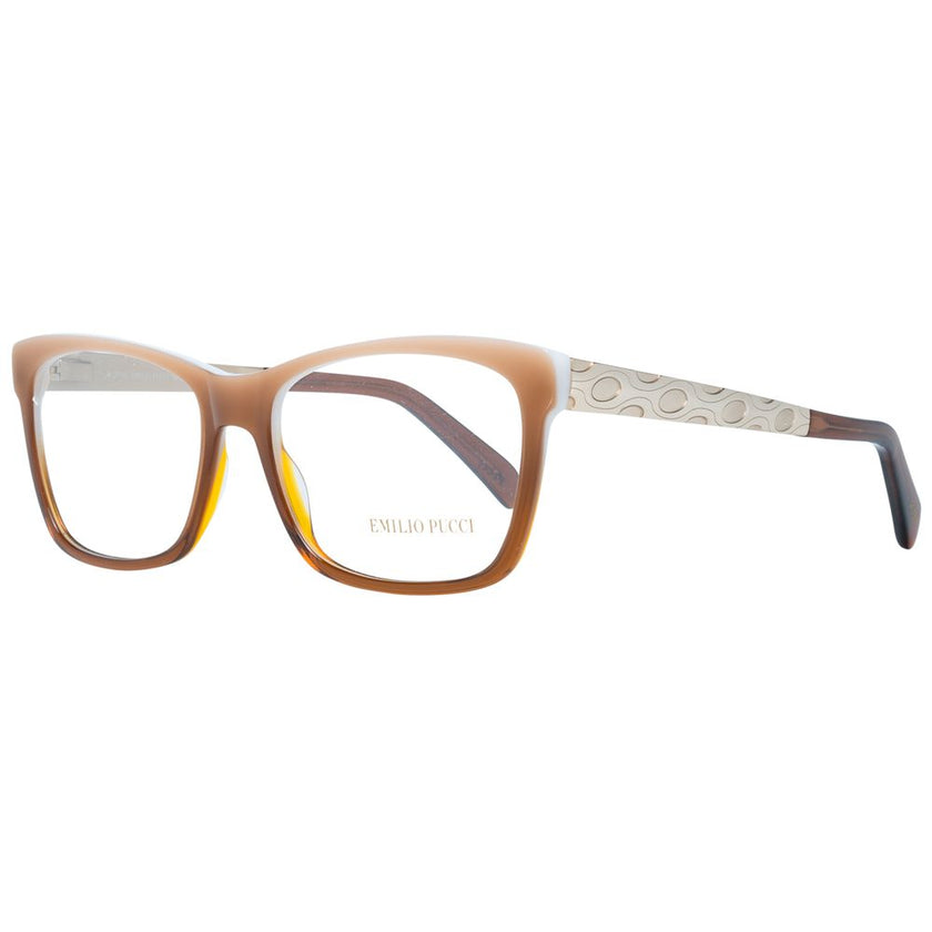 Emilio Pucci Brown Plastic Glasses (Frames) Emilio Pucci