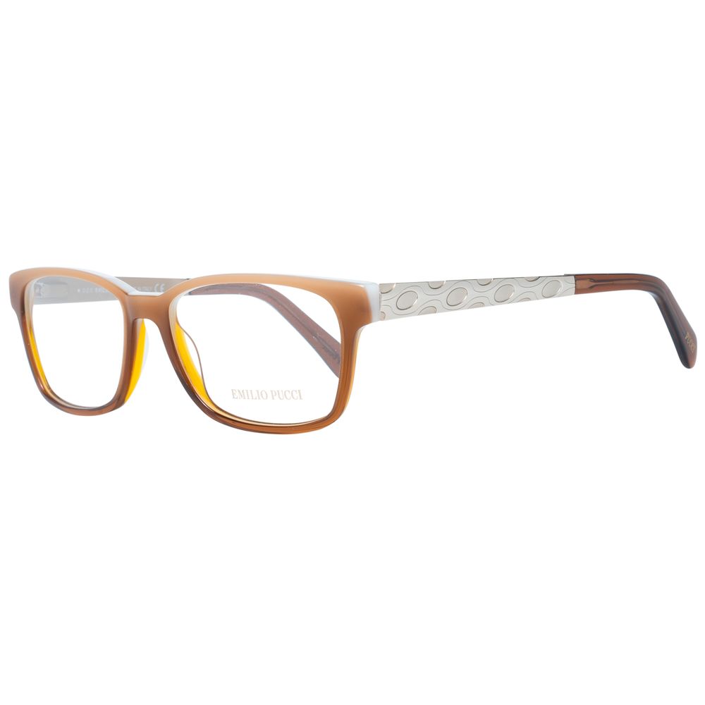 Emilio Pucci Brown Plastic Glasses (Frames) Emilio Pucci