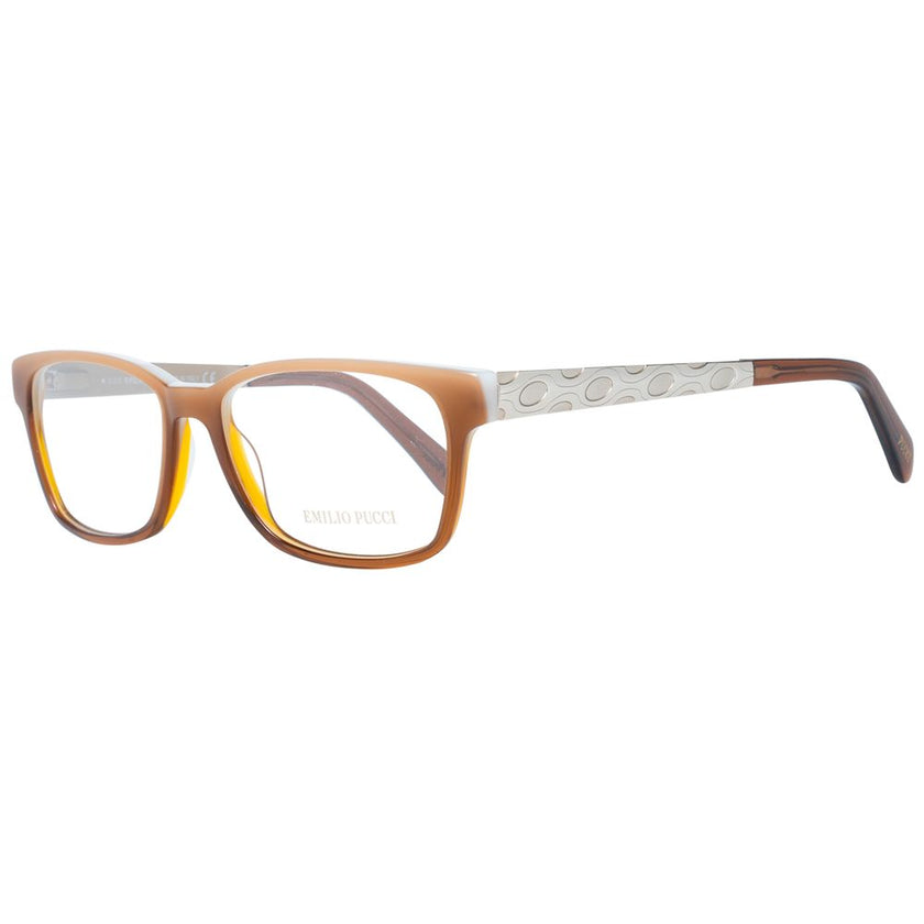 Emilio Pucci Brown Plastic Glasses (Frames) Emilio Pucci