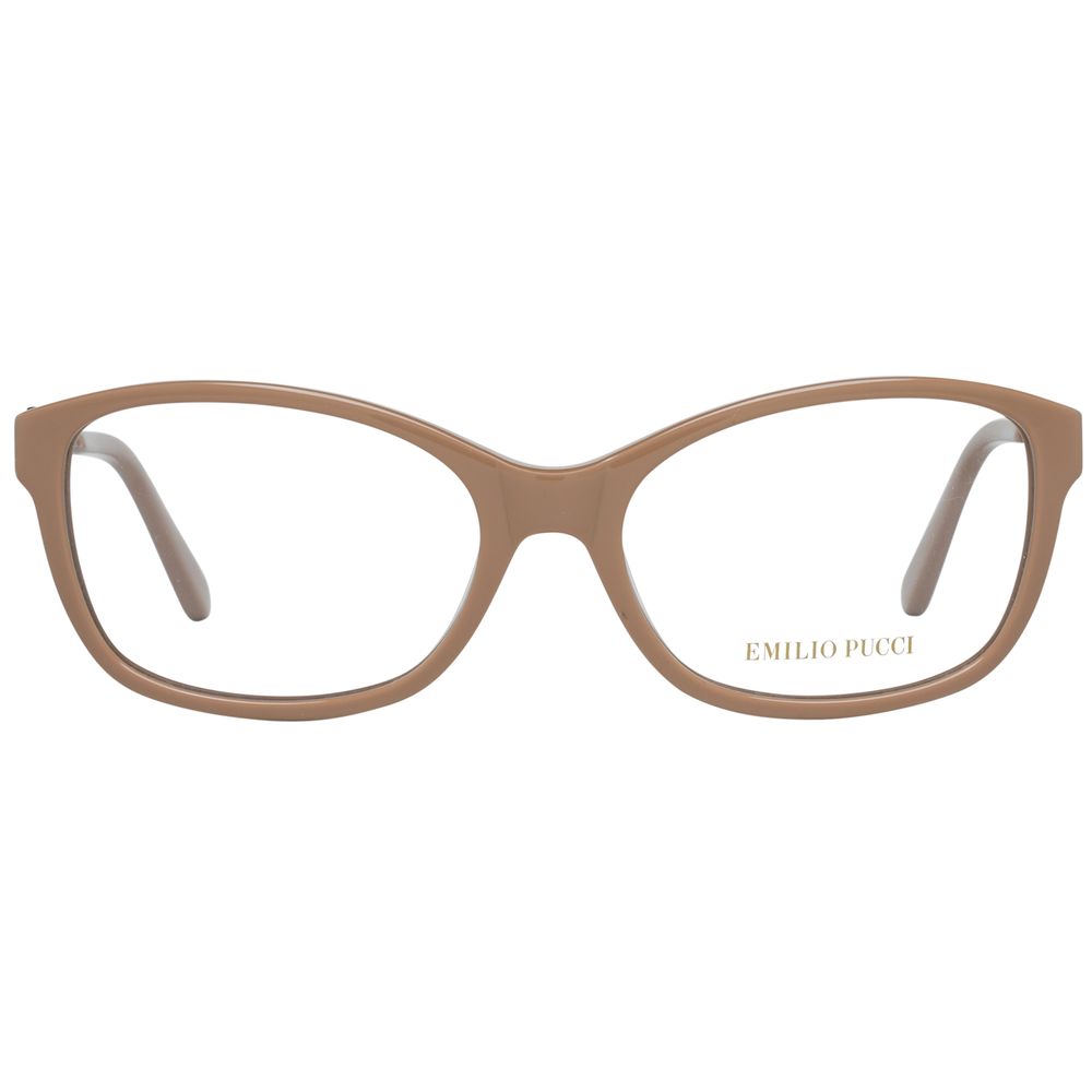Emilio Pucci Brown Metal Glasses (Frames) Emilio Pucci