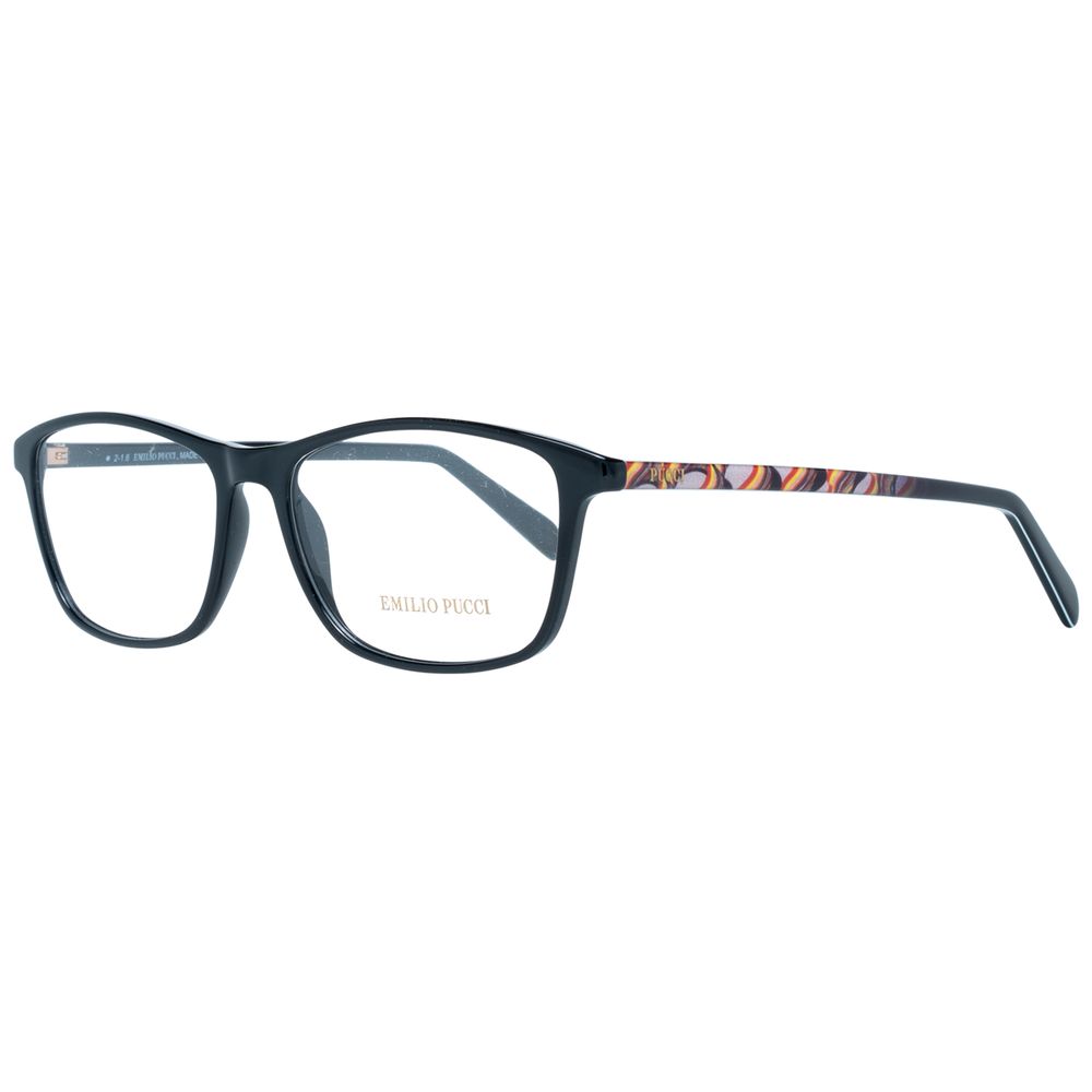 Emilio Pucci Black Plastic Glasses (Frames) Emilio Pucci