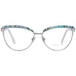 Emilio Pucci Gray Metal Glasses (Frames) Emilio Pucci