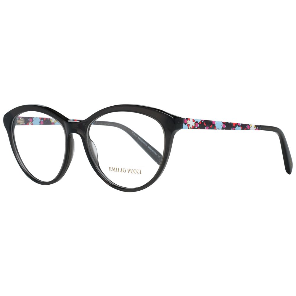 Emilio Pucci Black Metal Glasses (Frames) Emilio Pucci