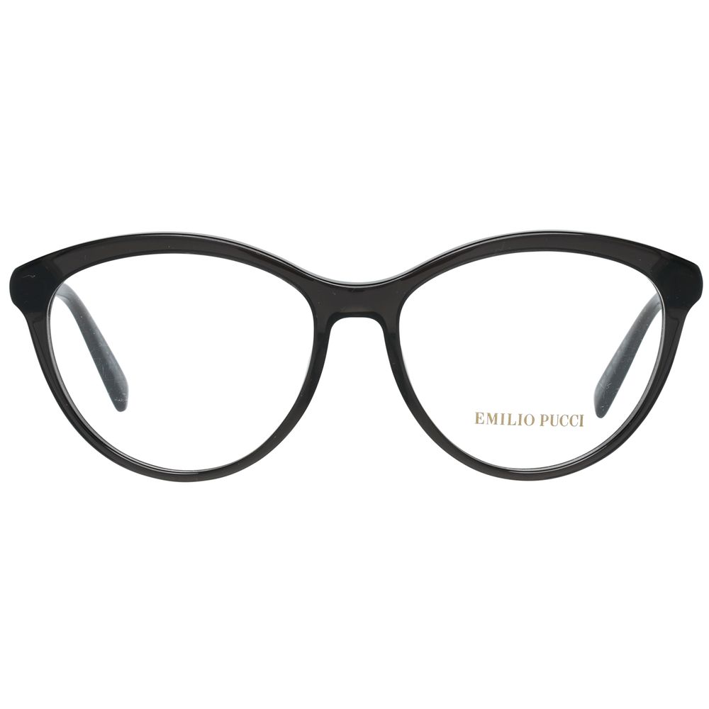 Emilio Pucci Black Metal Glasses (Frames) Emilio Pucci
