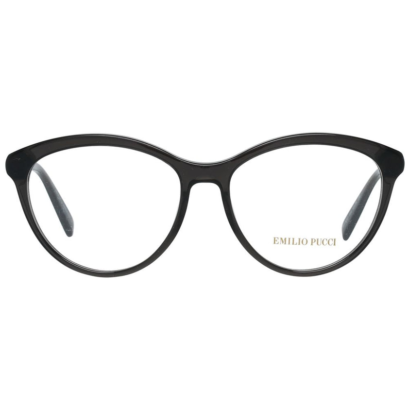 Emilio Pucci Black Metal Glasses (Frames) Emilio Pucci