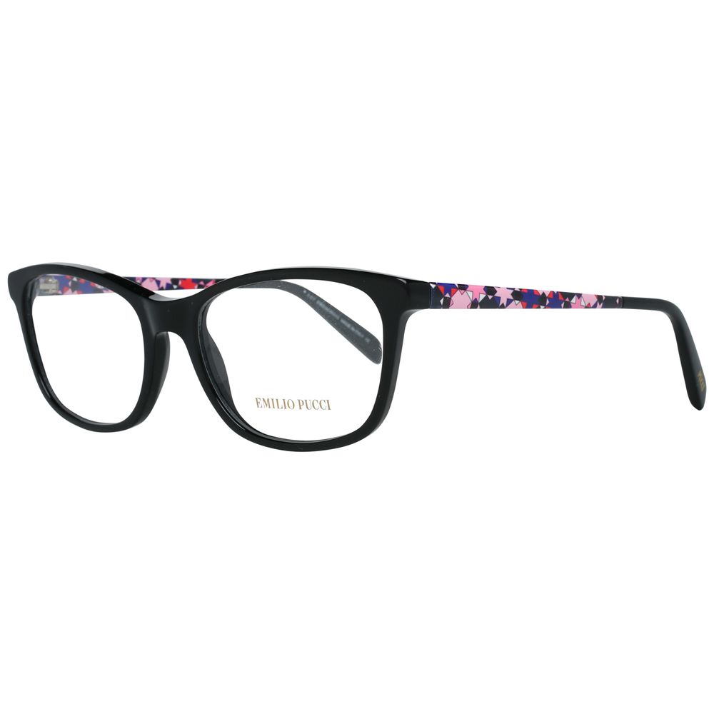 Emilio Pucci Black Metal Glasses (Frames) Emilio Pucci