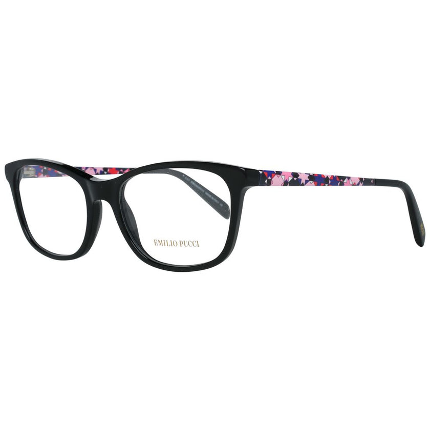 Emilio Pucci Black Metal Glasses (Frames) Emilio Pucci
