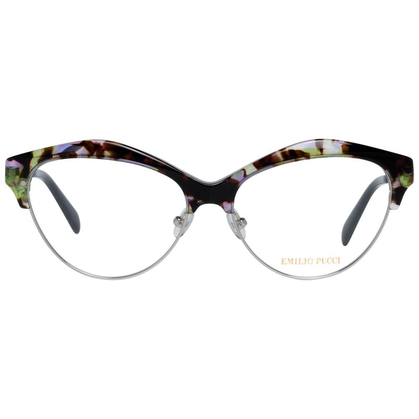 Emilio Pucci Brown Metal Glasses (Frames) Emilio Pucci