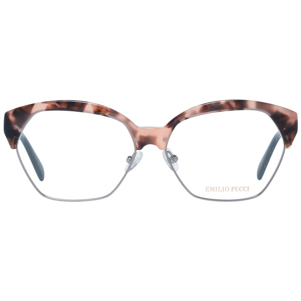 Emilio Pucci Brown Metal Glasses (Frames) Emilio Pucci