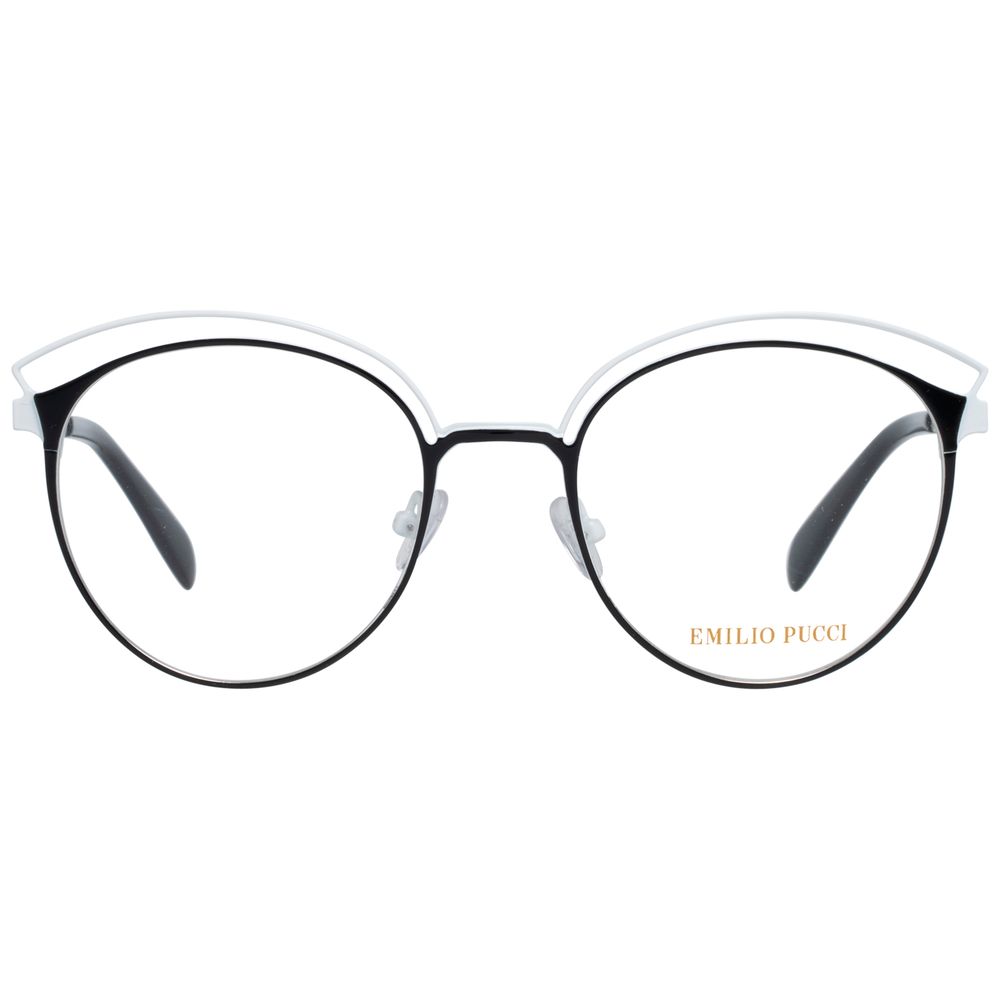 Emilio Pucci Black Metal Glasses (Frames) Emilio Pucci