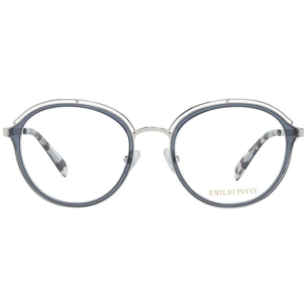 Emilio Pucci Gray Metal Glasses (Frames) Emilio Pucci