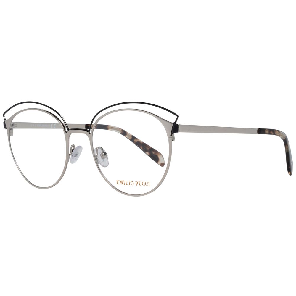Emilio Pucci Black Metal Glasses (Frames) Emilio Pucci