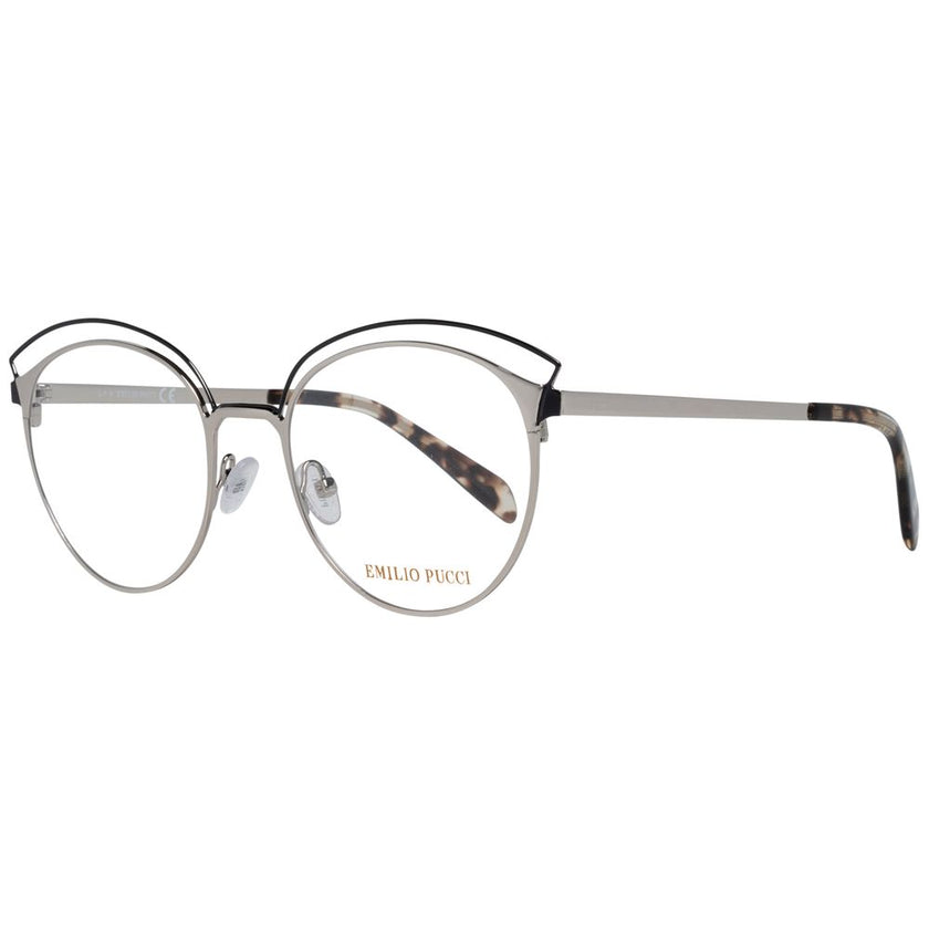 Emilio Pucci Black Metal Glasses (Frames) Emilio Pucci