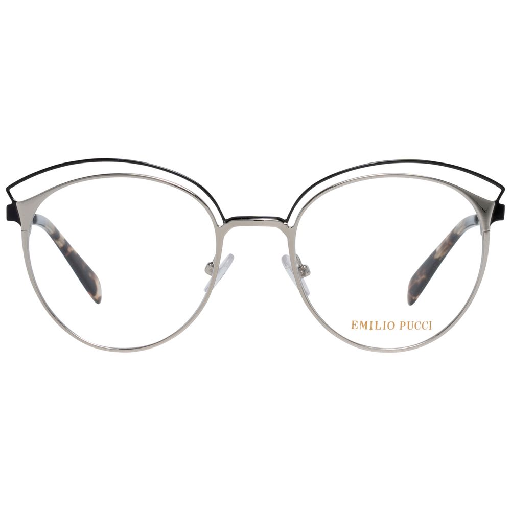 Emilio Pucci Black Metal Glasses (Frames) Emilio Pucci