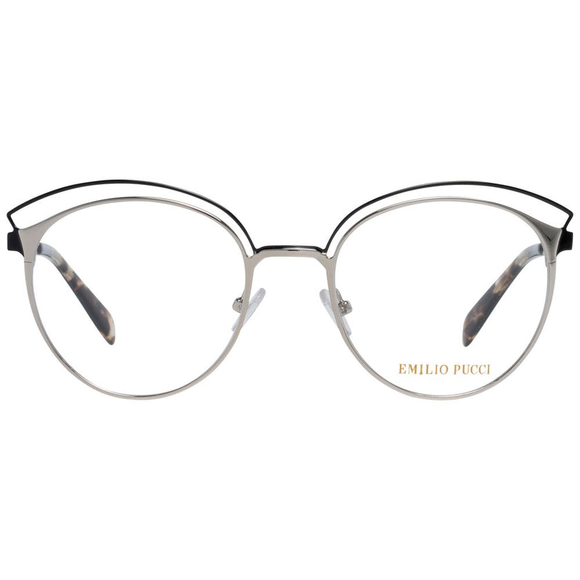 Emilio Pucci Black Metal Glasses (Frames) Emilio Pucci