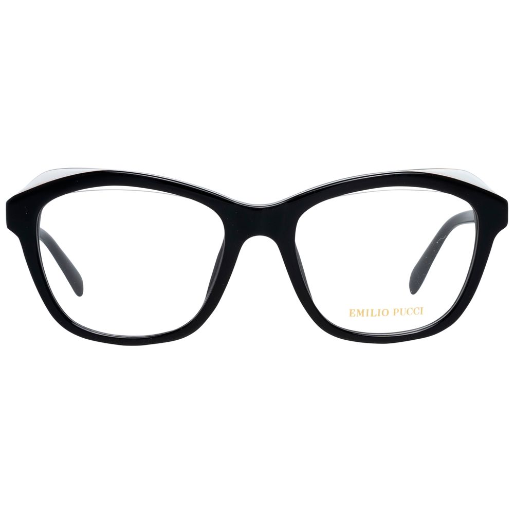 Emilio Pucci Black Plastic Glasses (Frames) Emilio Pucci