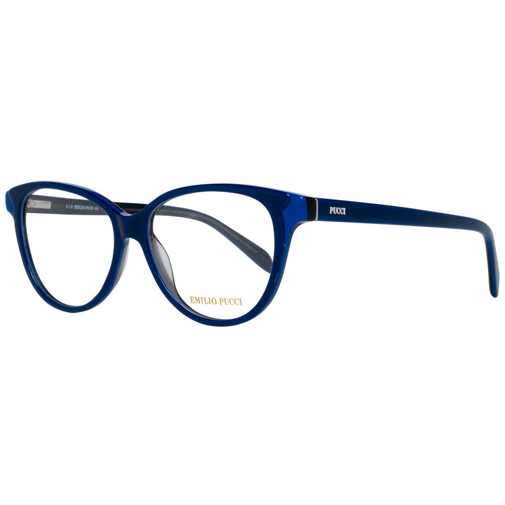Emilio Pucci Blue Plastic Glasses (Frames) Emilio Pucci