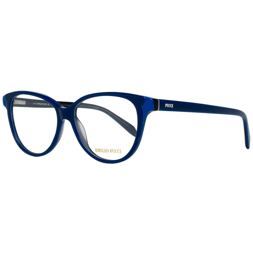 Emilio Pucci Blue Plastic Glasses (Frames) Emilio Pucci