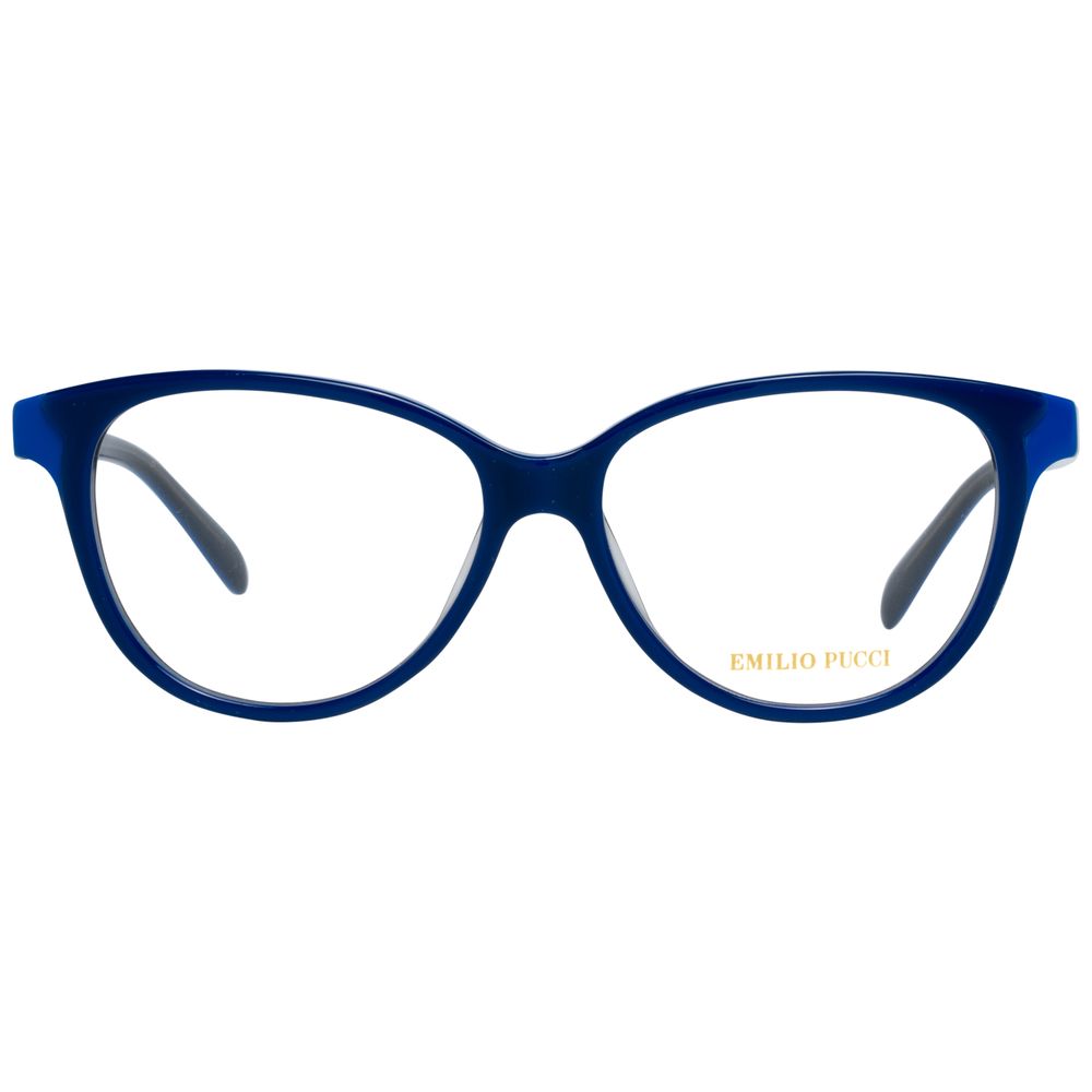 Emilio Pucci Blue Plastic Glasses (Frames) Emilio Pucci