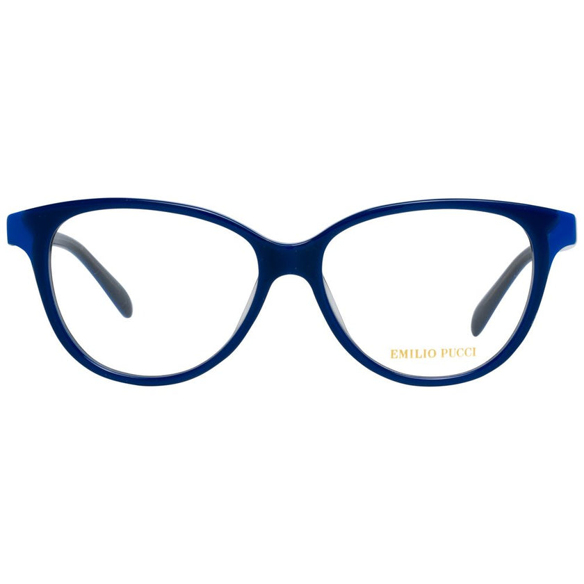 Emilio Pucci Blue Plastic Glasses (Frames) Emilio Pucci