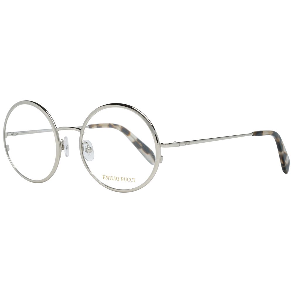 Emilio Pucci Gray Metal Glasses (Frames) Emilio Pucci
