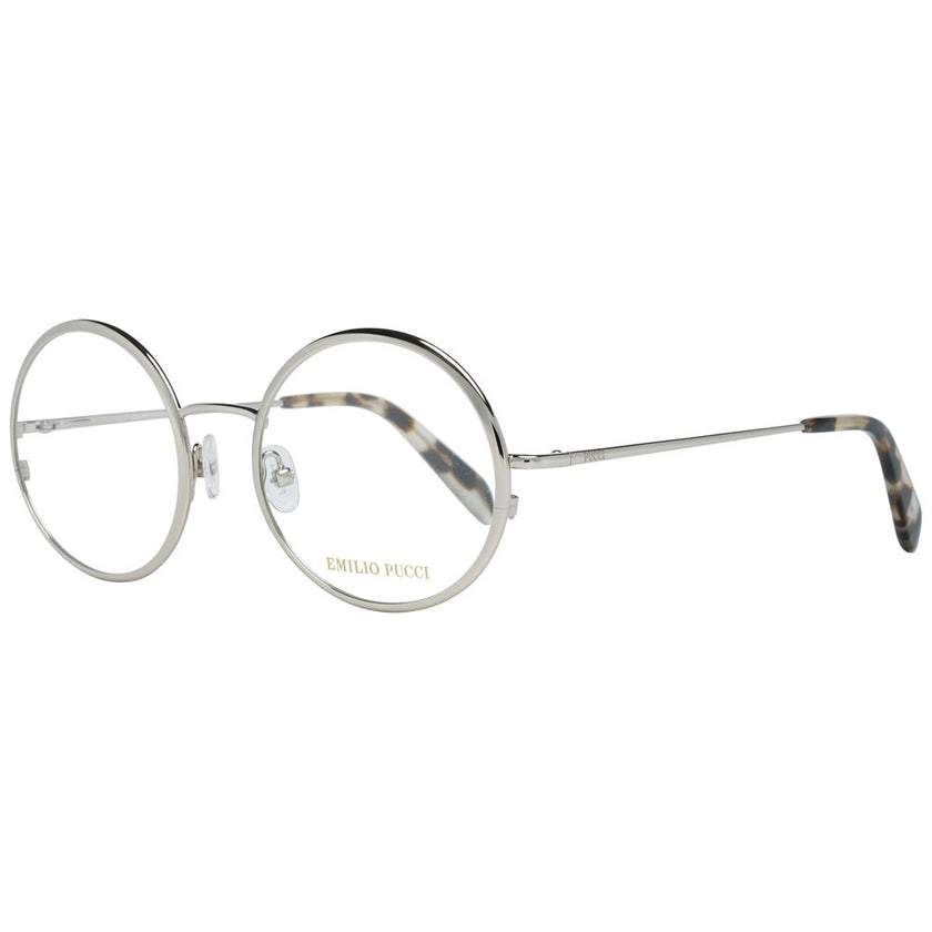 Emilio Pucci Gray Metal Glasses (Frames) Emilio Pucci