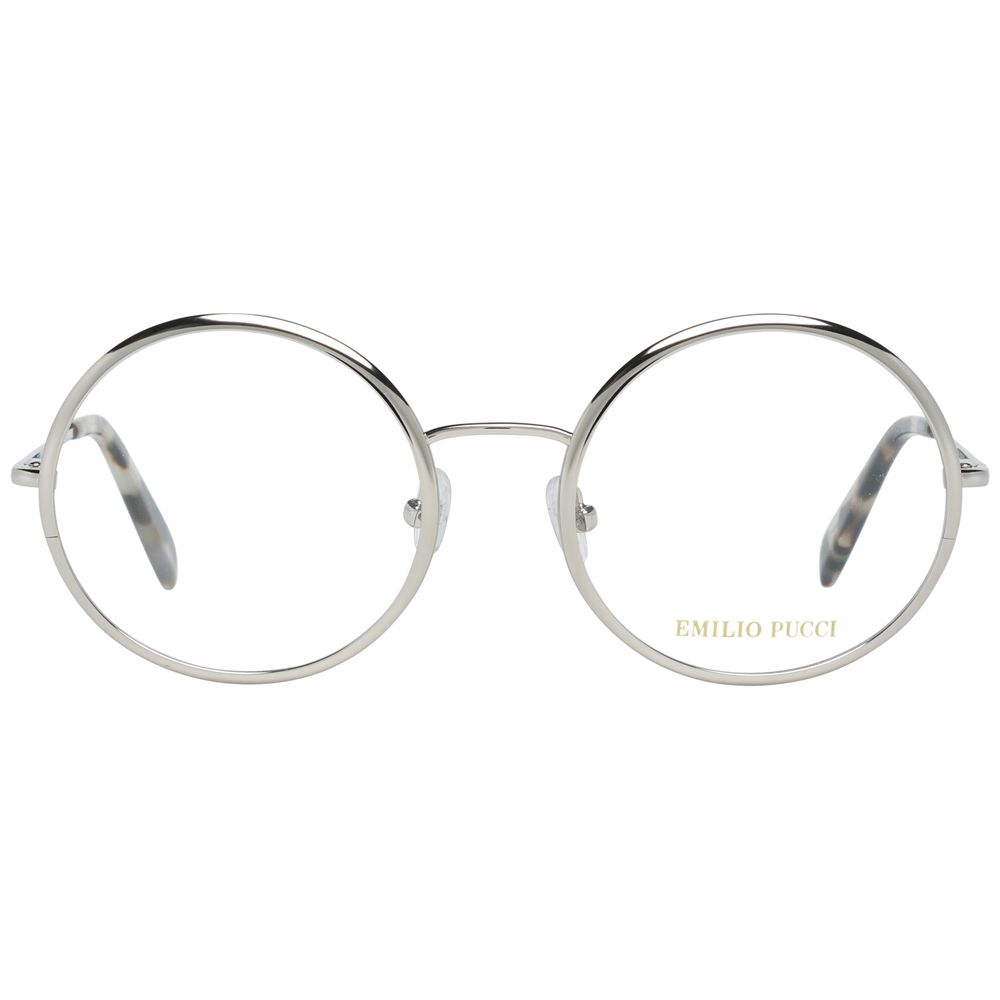 Emilio Pucci Gray Metal Glasses (Frames) Emilio Pucci