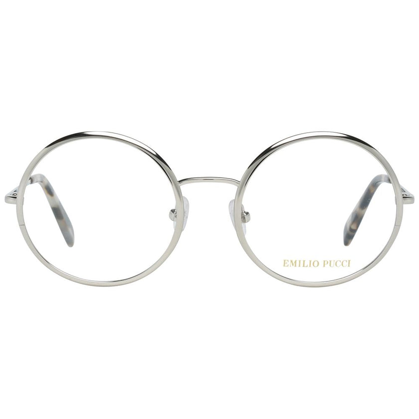 Emilio Pucci Gray Metal Glasses (Frames) Emilio Pucci