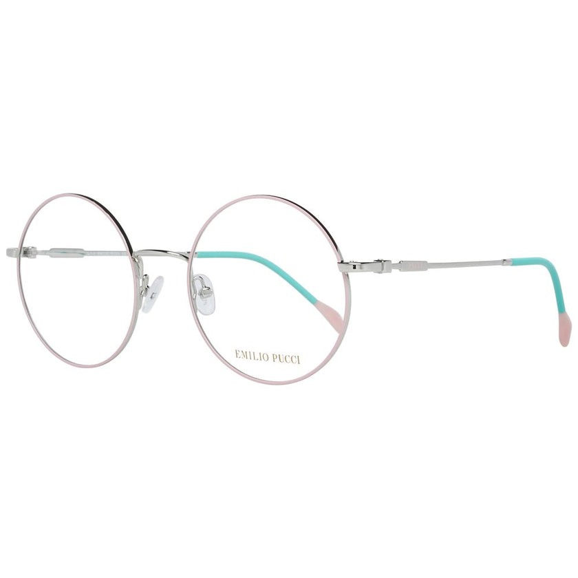 Emilio Pucci Gray Metal Glasses (Frames) Emilio Pucci