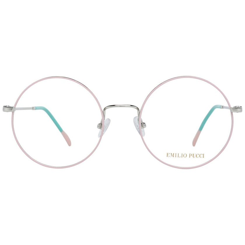 Emilio Pucci Gray Metal Glasses (Frames) Emilio Pucci