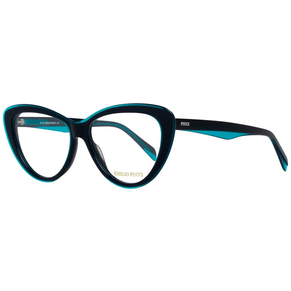 Emilio Pucci Blue Plastic Glasses (Frames) Emilio Pucci