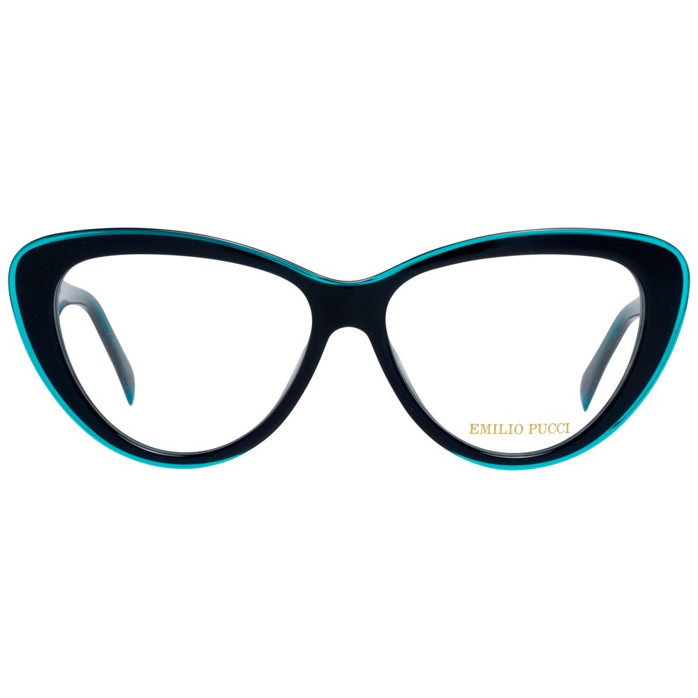 Emilio Pucci Blue Plastic Glasses (Frames) Emilio Pucci