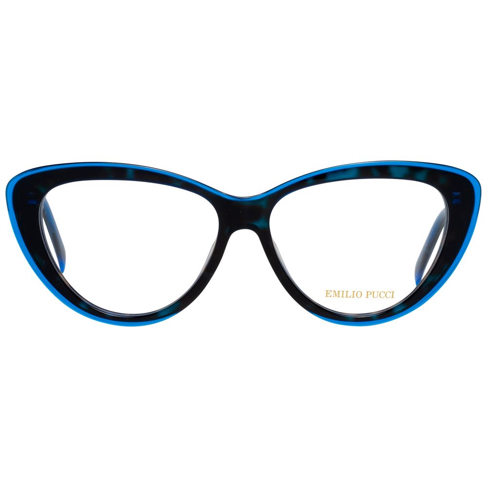 Emilio Pucci Blue Plastic Glasses (Frames) Emilio Pucci