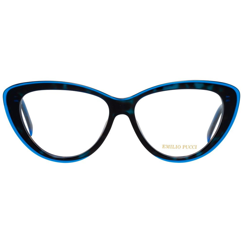 Emilio Pucci Blue Plastic Glasses (Frames) Emilio Pucci