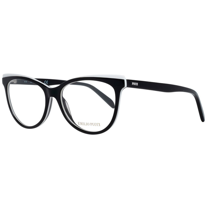 Emilio Pucci Black Plastic Glasses (Frames) Emilio Pucci