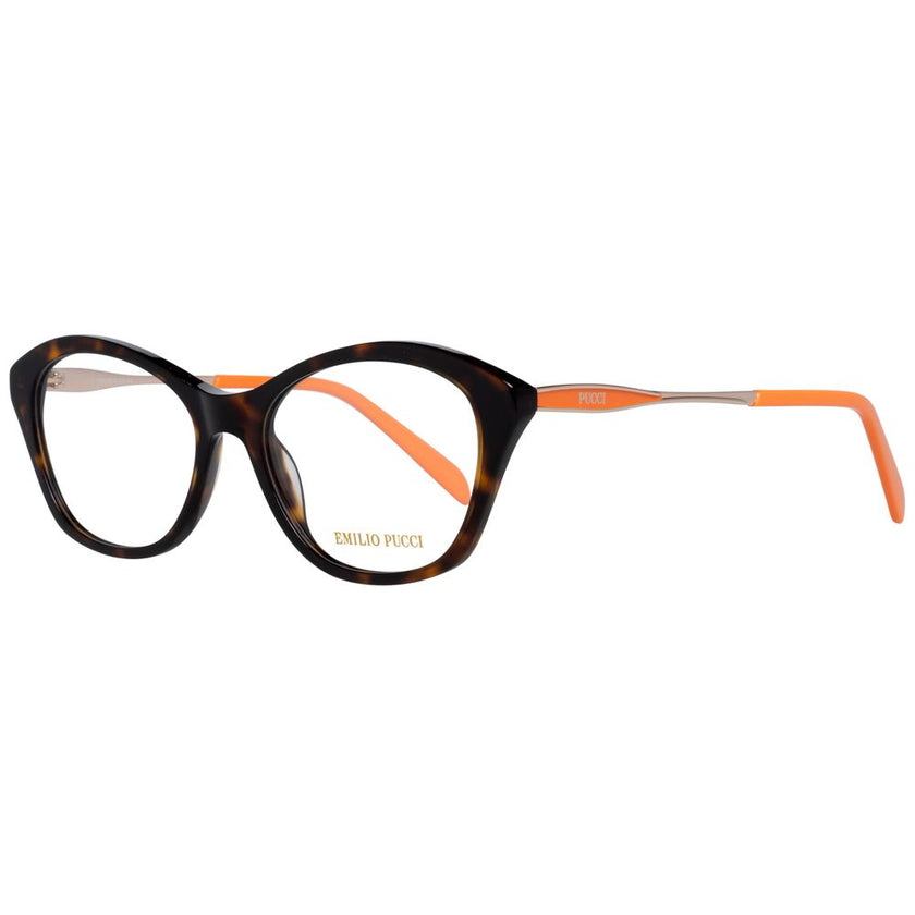 Emilio Pucci Brown Metal Glasses (Frames) Emilio Pucci