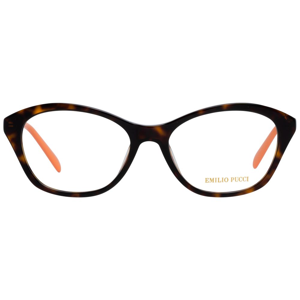 Emilio Pucci Brown Metal Glasses (Frames) Emilio Pucci