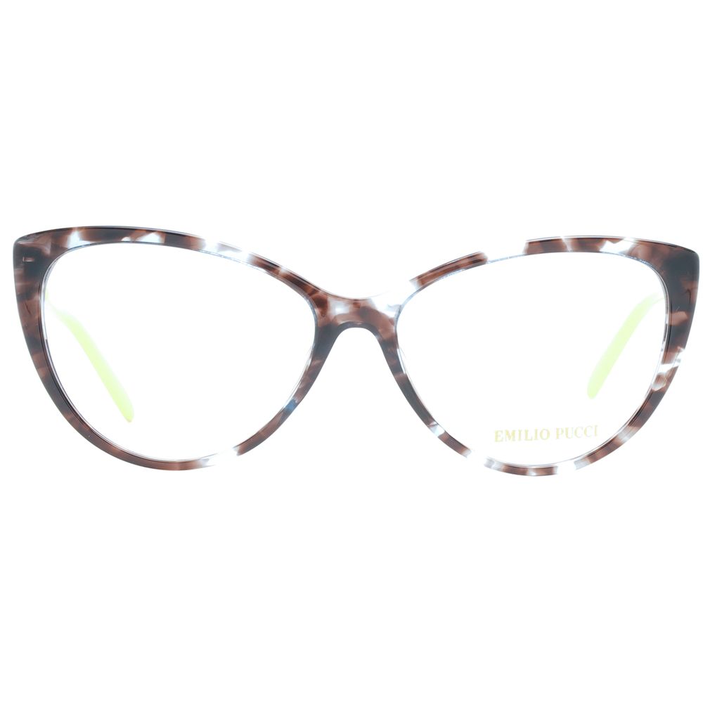 Emilio Pucci Brown Plastic Glasses (Frames) Emilio Pucci