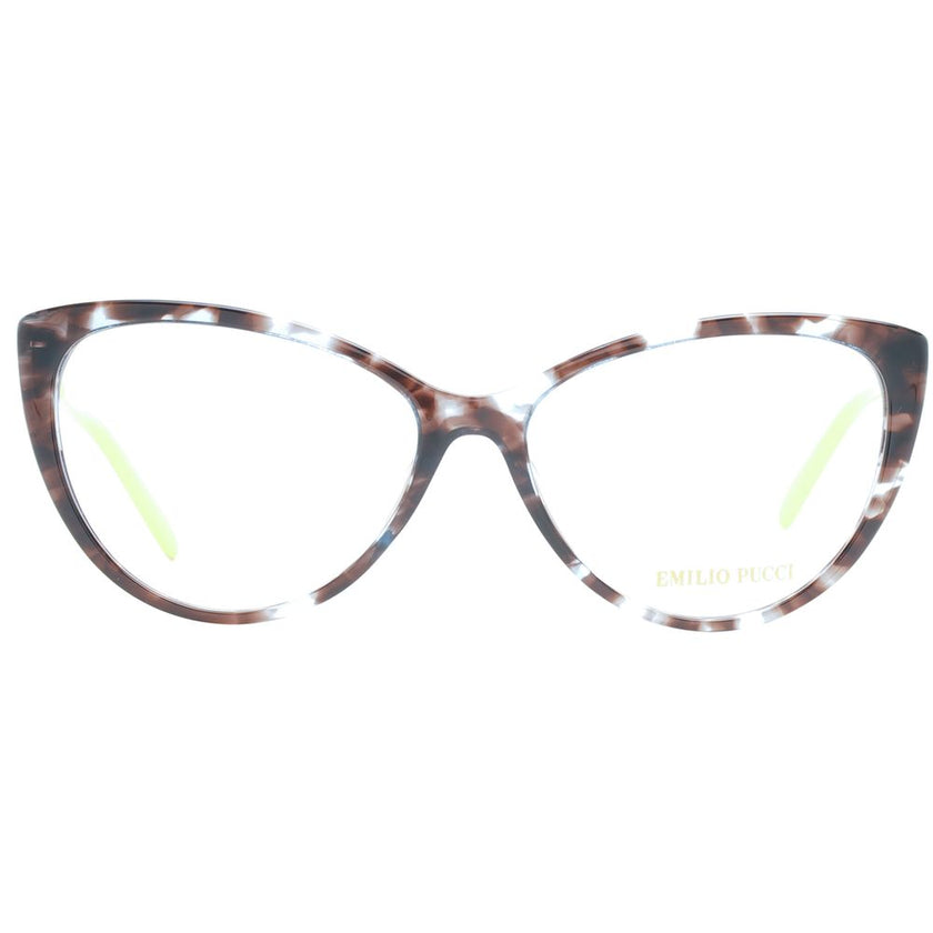 Emilio Pucci Brown Plastic Glasses (Frames) Emilio Pucci