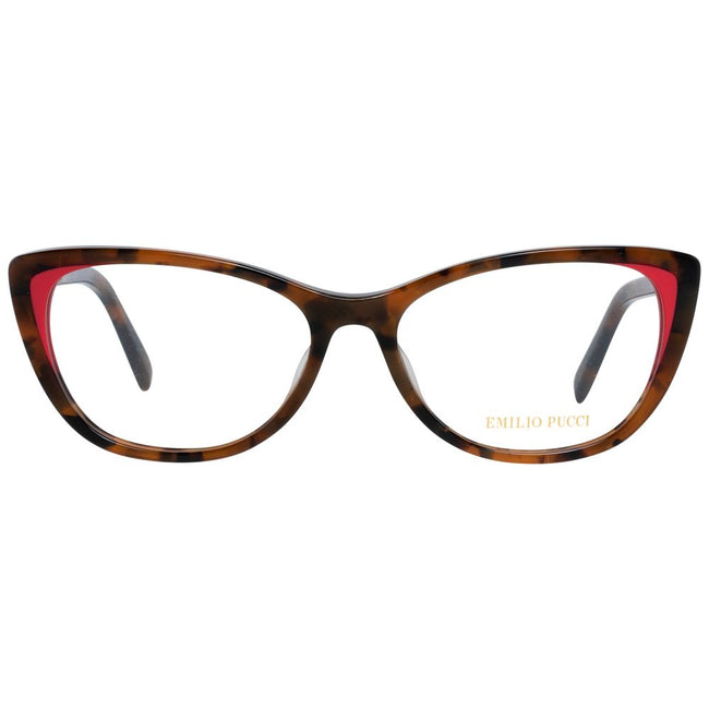 Emilio Pucci Brown Plastic Glasses (Frames) Emilio Pucci