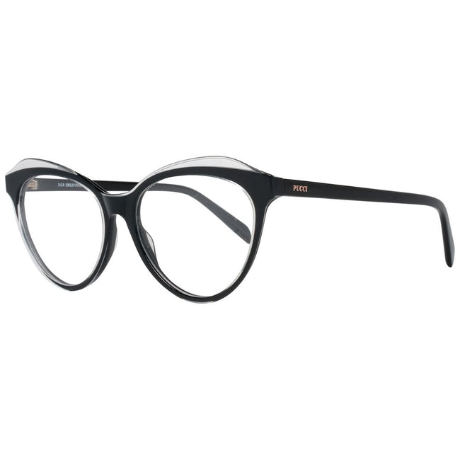 Emilio Pucci Black Plastic Glasses (Frames) Emilio Pucci