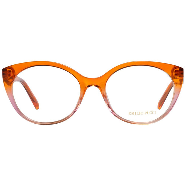 Emilio Pucci Orange Plastic Glasses (Frames) Emilio Pucci
