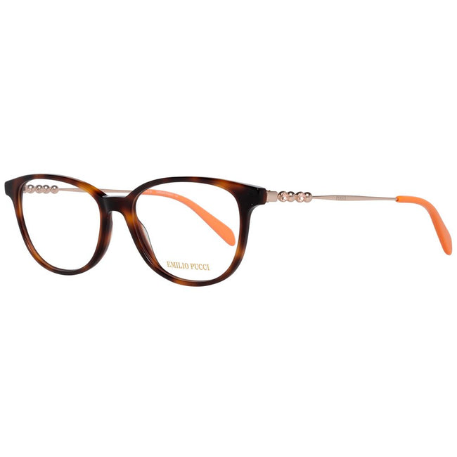 Emilio Pucci Brown Plastic Glasses (Frames) Emilio Pucci