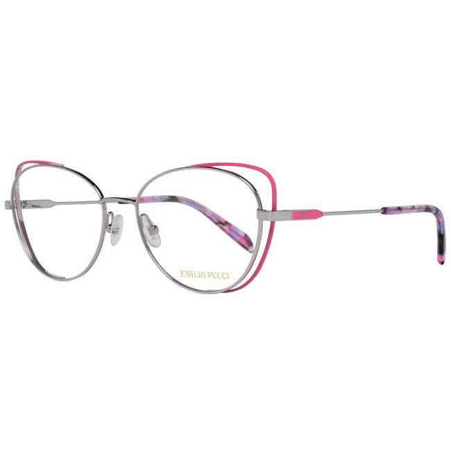 Emilio Pucci Gray Metal Glasses (Frames) Emilio Pucci