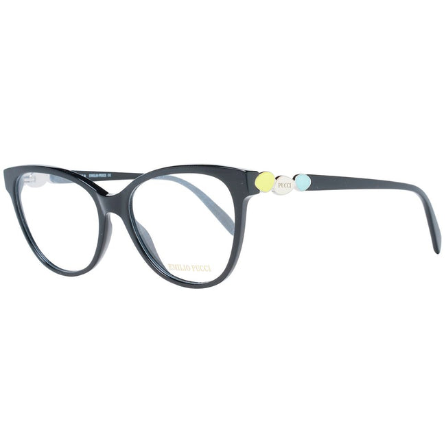 Emilio Pucci Black Acetate Glasses (Frames) Emilio Pucci